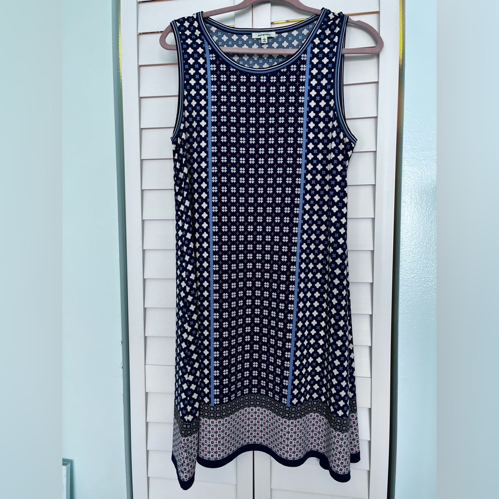 Max Studio sleeveless A line dress